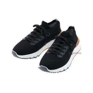 (브루넬로 쿠치넬리) SS26 남성 로고 탭 스니커즈 MZUPMBO252 CIK10