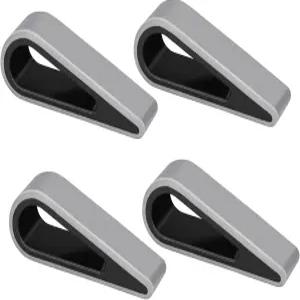 SUPBEE 유니버설 노트북/컴퓨터 키보드 스탠드 4팩 책상용 고무 틸팅 웨지 라이저 홀더 초소형 휴대용 통풍