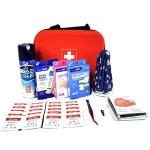 가정용 응급처치 구조함 세트 가정 공장 등산 캠핑 구조 가방 1개