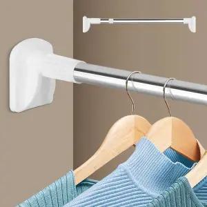 큰발압축봉 80 압착봉 창틀 미니커튼봉 커튼 고정설치 압축봉옷걸이