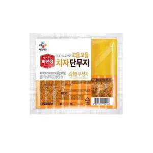 [셀러허브]CJ 하선정 치자꼬들단무지 200g (S48198219)