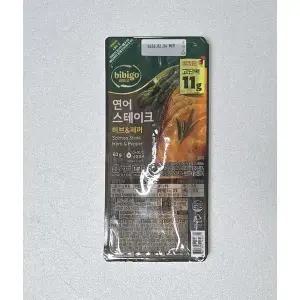 [셀러허브]CJ 비비고 연어스테이크 60g 허브페퍼 (S48198555)