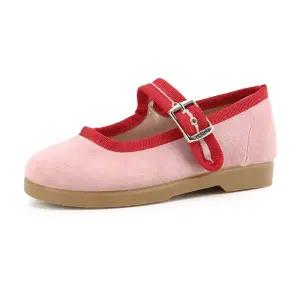 아동 쿵푸 메르세데스 벨벳 콘트라스트 (J1080119-ROSA)