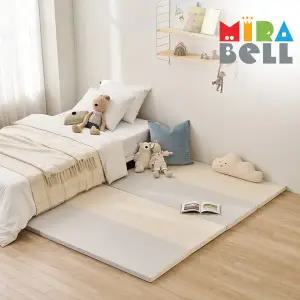 [미라벨] 엘린 아기유아 층간소음 놀이방 4단 항균형 폴더매트 120x160 3color