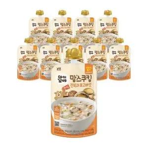 남양 맘스쿠킹 이유식 전복과 표고버섯 (9개월) 10개