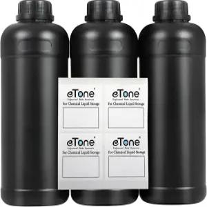 3X 1000ml 원형 용기 암실 화학 저장 병 필름 사진 현상 처리 장비 1L