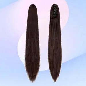 고운 예쁜 로우번 볼륨 올림 분리형 집게가발 정수리