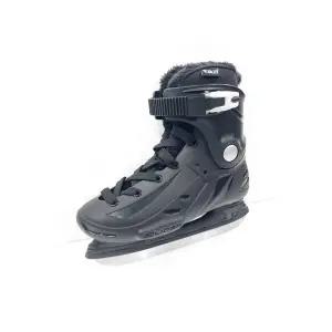 아이스하키용 스케이트 스피드 용품 올블랙 아이스링크