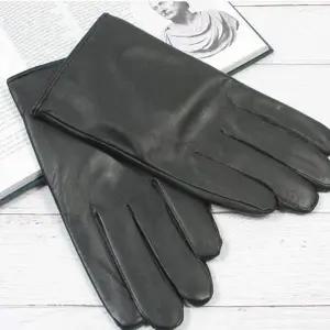 남자 스마트폰터치 무지 양피 가죽장갑 방한 장갑 보온장갑 털장갑
