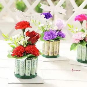 카네이션 플라워 어버이날 케이크 용돈 생일 선물 어버이날용 돈케이크pqr391