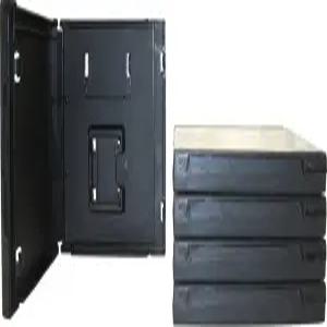 (5) 표준 빈 대체 게임 케이스 - 블랙 닌텐도 DS와 호환 VGBR14DSBK