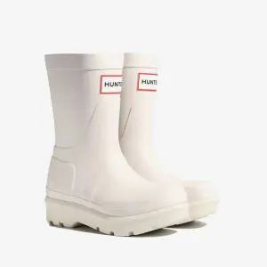 [백화점 정품] 헌터 공용 2.0 숏 레인부츠 장화 - 화이트윌로우 UFS7000RMAWHW