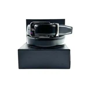 슬림 남녀공용 삼선 양면 가죽 수동벨트 (35mm) 남녀공용벨트