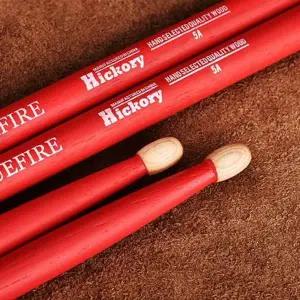 초보자용 드럼 스틱 공연용 히코리 드럼 스틱 전문가용 드럼채