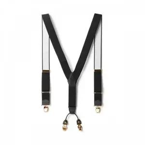 TBZ KING 남자서스펜더 블랙 솔리드 서스펜더