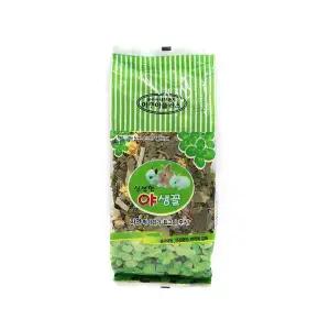 신선한야생꼴 토끼 기니피그 먹이 80g 건초류 어린토끼 간식 사료