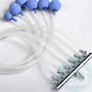 에어 호스 분배기 10구 브로와 조절기 공기 분배 장치