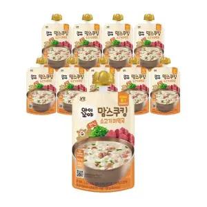 남양 맘스쿠킹 이유식 소고기 미역국 (9개월) 10개
