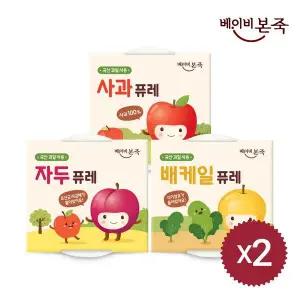 과일 퓨레 3종 2세트 (100gx12개)