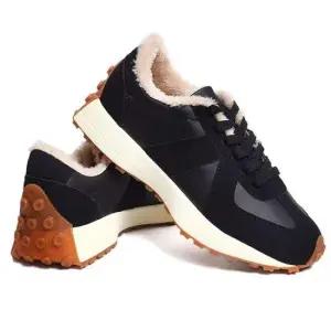 커플슬립온 남녀 공용 겨울철 커플 운동화 따뜻한 보온 방한 신발