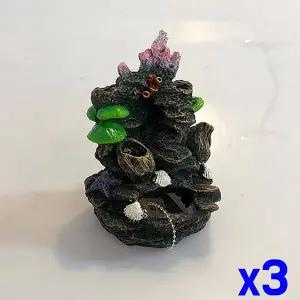 [콩심팥심]TBZ 수족관 어항 해저바위 장식 중 x3개 어항장식