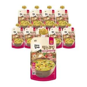 남양 맘스쿠킹 이유식 닭고기 시금치 카레 아기밥 (15개월) 10개