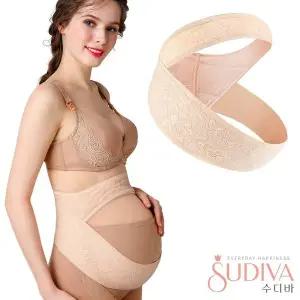 TBZ 레이스 임산부 출산선물 산전산후복대 허리보호대 임산부복대