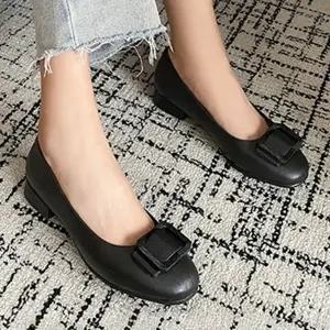 데일리 로맨틱 리본 3컬러 플랫 단화 FLW11