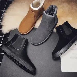 남성 4컬러 데일리 발 따뜻한 방한 털 부츠 ZG3003N