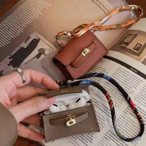 TBZ 에어팟 프로2 케이스 가죽 이니셜