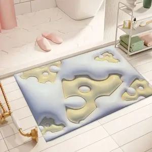 ( )주방 욕실매트 순간흡수 규조토 착시 발매트 치즈