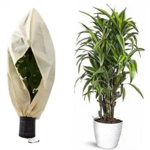 지퍼형 화분방 한포 월동 식물방 한포 보호대 원예용 부자재