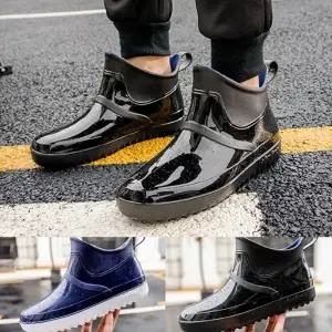 남자장화 레인부츠 낚시신발 봄비 작업화 첼시부츠 고무신발 레인09