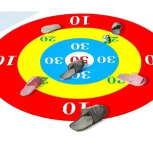 J2K 레크레이션 단체 게임 신발 던지기 점수판 양궁 과녁판