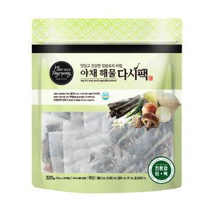 친환경티백 야채 해물 다시팩 320g (16g x 20개)