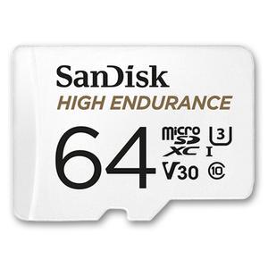 샌디스크 마이크로 SD 카드 64GB 64기가 High Endurance QQNR 블랙박스 메모리 ENL