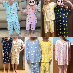 아동잠옷세트/반팔잠옷/긴팔/키즈/쿨감/냉감/아이스/시원한/사방스판신축성/여아/남아/남여공용/주니어세트/어린이/수면/홈웨어/이지웨어/상하의/상하/커플/유아동/내의/실내복13