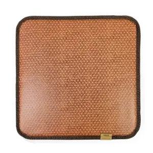 인조가죽 양면 방석 국내제작 사각 레자방석