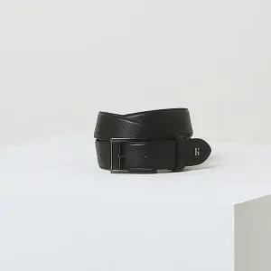 [헤지스](센텀시티점)[HAZZYS ACC] 블랙 단색 소가죽 벨트 HJBE5E331BK