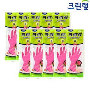 크린랩 ES 고무장갑 중 10매