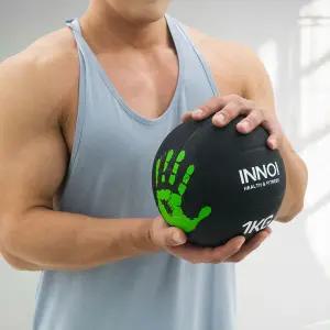INNOI 메디신볼 메디슨볼 웨이트 헬스 중량 HW-1KG