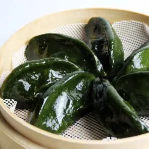 [반달모싯잎송편] 영광 생 모시송편 흑임자깨 50개 (25개x2봉)