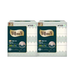 잘풀리는집 명품 로션티슈 230매 3개 2팩 (6개)