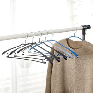 할메이드 어깨뿔방지 철제 두꺼운 코트 니트 논슬립 정장옷걸이 10P