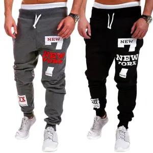 장바9니 뉴욕 조거트레이닝 츄리닝바지 블랙 그레이