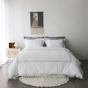 [텐바이텐]신혼부부 오가닉 코튼 호텔 혼수 고급 차렵이불 세트 퀸 킹 라지킹