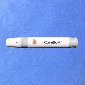 케어소프트 채혈기 사혈기 사혈침 손따는침 니들 란셋 혈당침 채혈바늘