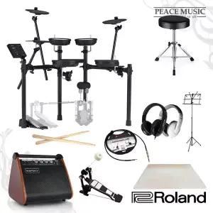 롤랜드 전자 드럼 세트 TD-07DMK ROLAND TD07DMK 풀옵션 블루투스 내장 입문용 가정용