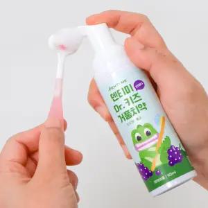 어린이 거품치약 불소 주니어 펌핑치약 덴티미닥터키즈