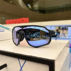 [소다몬](신세계 사우스시티)리트론(편광)(국산)남녀공용골프러닝스포츠고글(네이비무광테)블루미러렌즈...